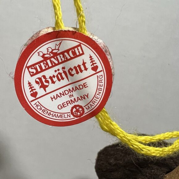 Steinbach PINECONE LADY Vintage LEAVES Wooden German Christmas Ornament - Picture 7 of 11